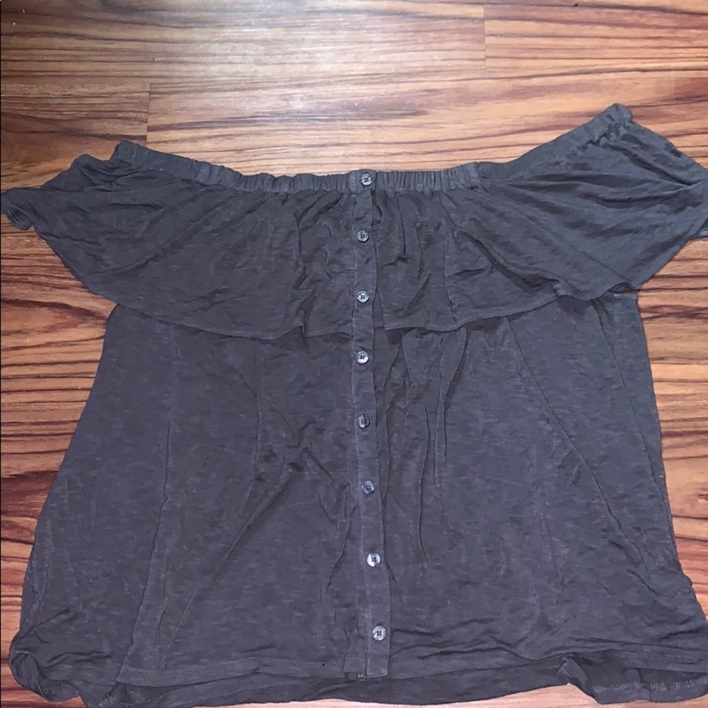 american eagle heather shirt